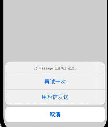 松北apple维修iPhone上无法正常发送iMessage信息