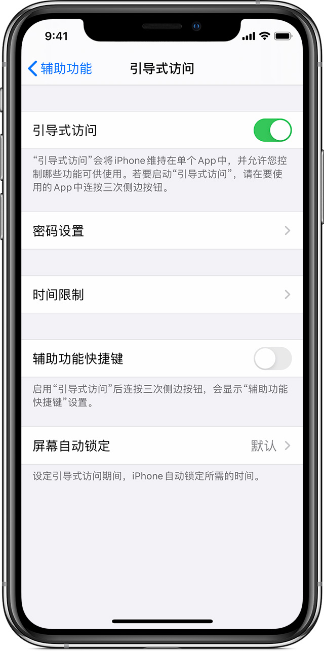 松北苹果手机维修分享如何在 iPhone 上退出引导式访问 