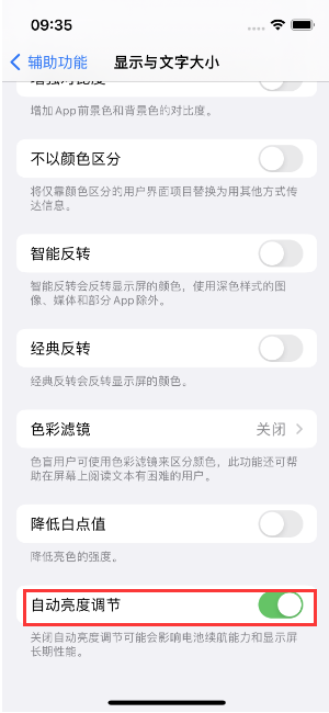 松北苹果15维修店分享iPhone 15 Pro系列屏幕亮度 